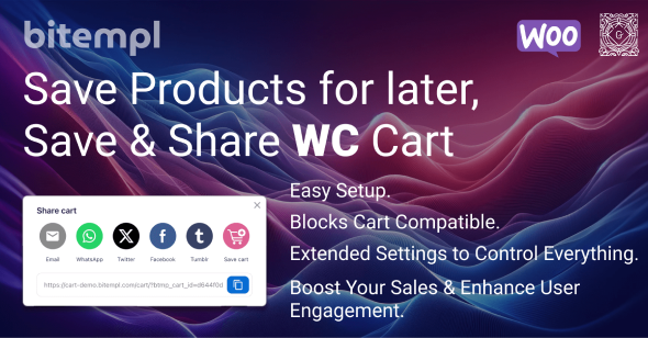 Save products for later