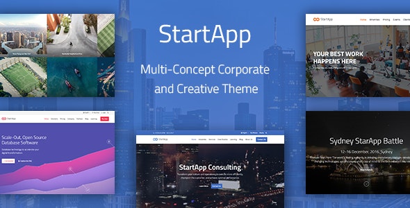 StartApp - Multi-Concept Corporate And Creative