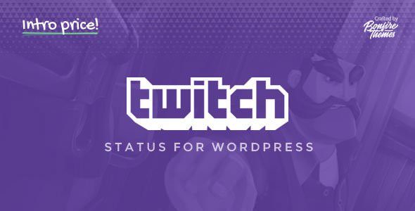 Twitch Status for WordPress
