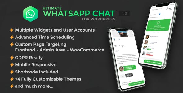 Ultimate WhatsApp Chat Support for WordPress