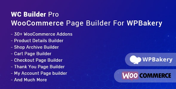 WC Builder Pro for WPBakery