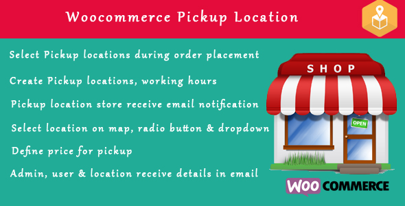 Woocommerce Pickup Locations