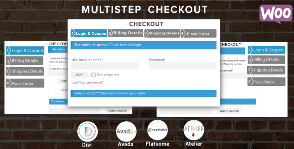 WooCommerce Simplified MultiStep Checkout