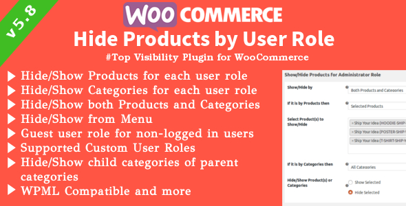 WooCommerce Hide Products