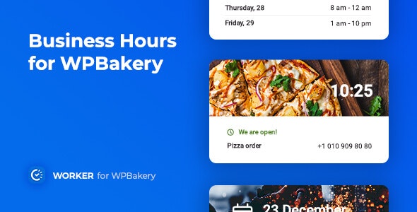 Business Hours for WPBakery