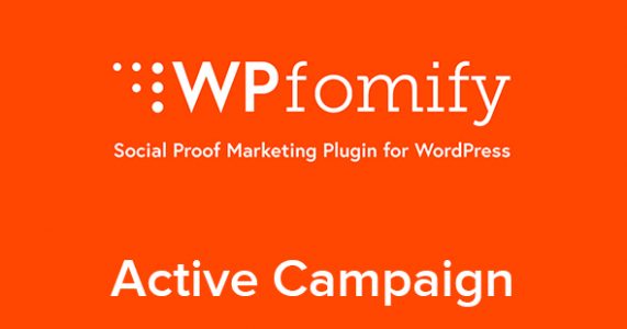 WPfomify – ActiveCampaign Add-on
