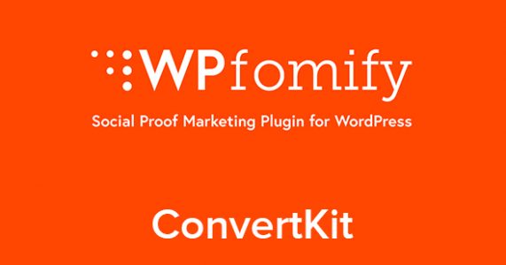 WPfomify – ConvertKit Add-on